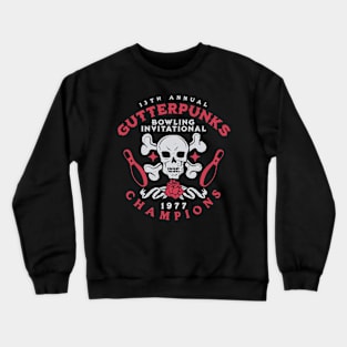 Vintage 1977 Gutterpunks Bowling Champions // Retro Bowling Crewneck Sweatshirt